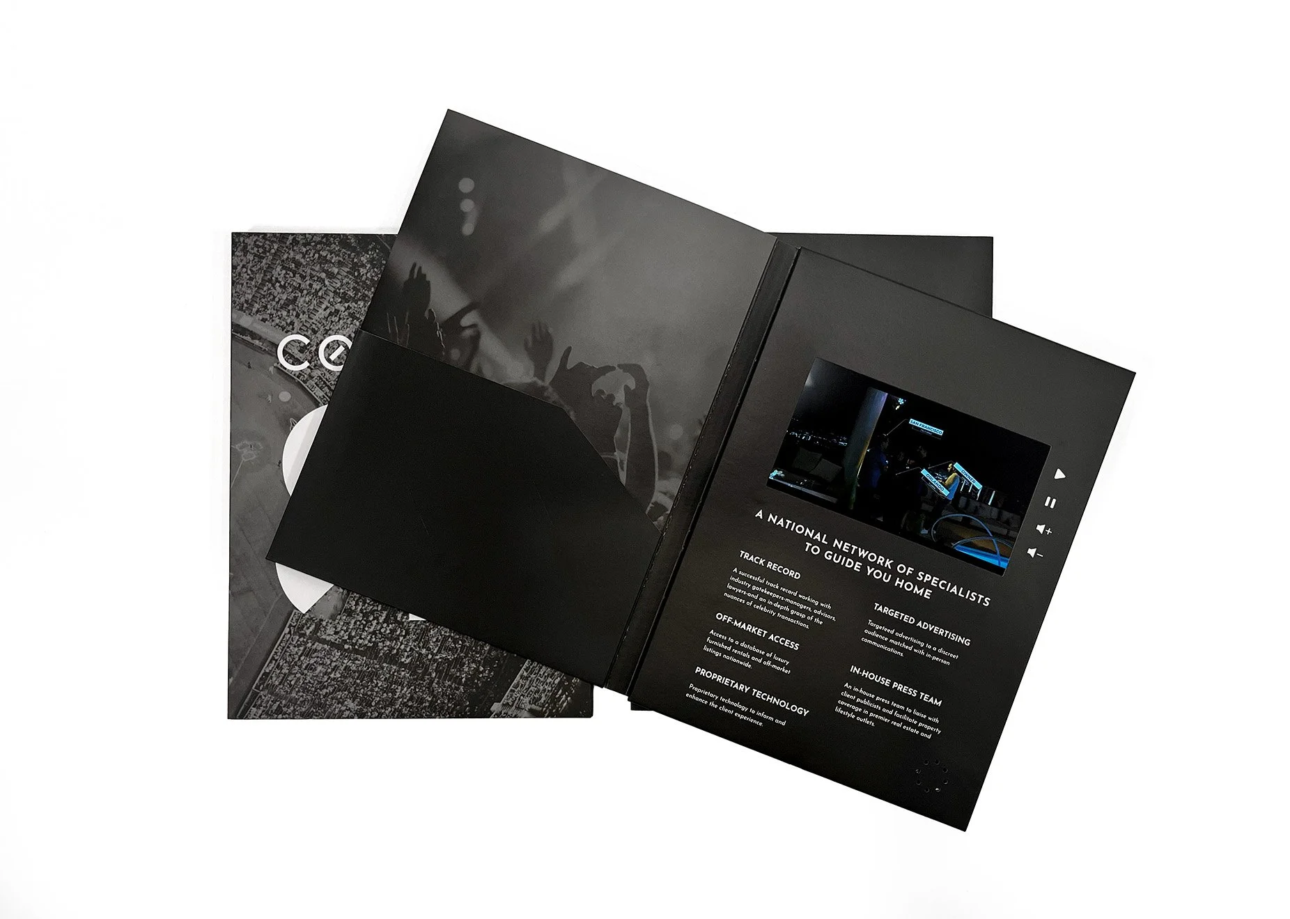 Video Pocket Folders | Send Video Brochures