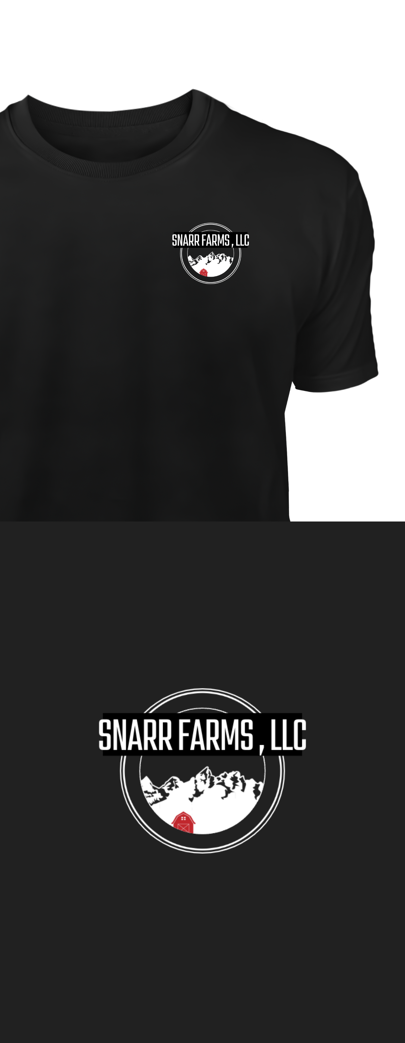 Black white simple design t-shirt.png