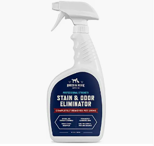 Bottle of OxiClean stain and odor eliminator spray