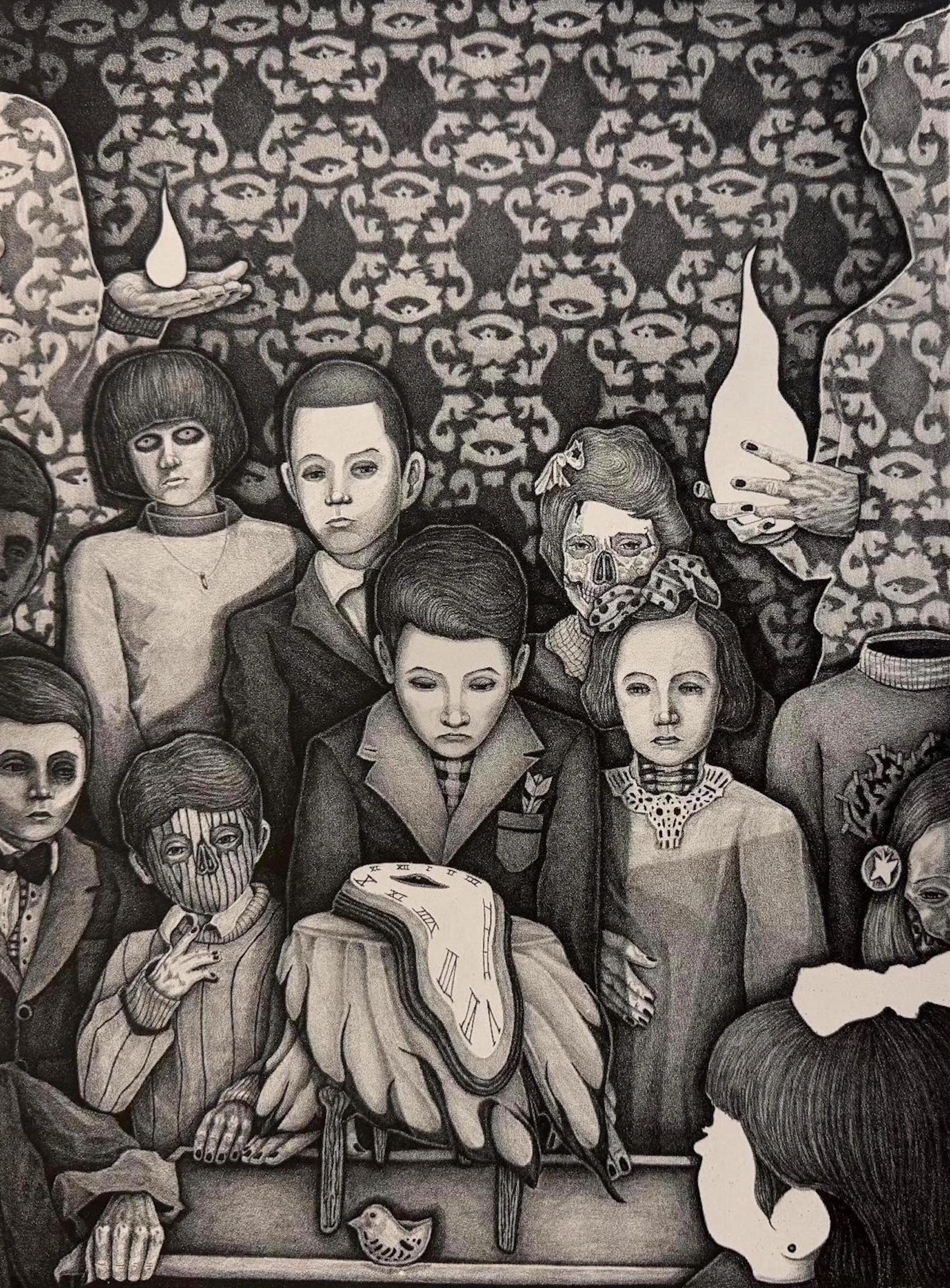 Nada Es Para Siempre, 2026, Lithograph, 15 x 11 inches.