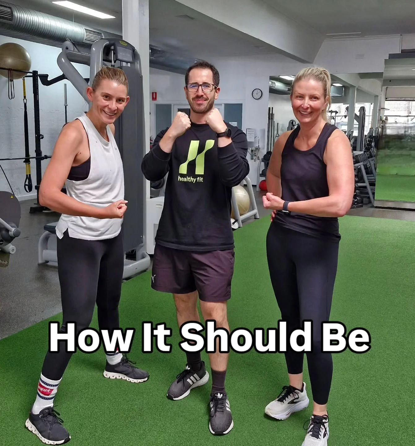 Great Training = Supportive, Empowering and a little bit of Fun💪

Do you agree❓️❤️

#strengthtraining #personaltraining #semiprivatepersonaltraining #fitzroynorth #healthylifestyle