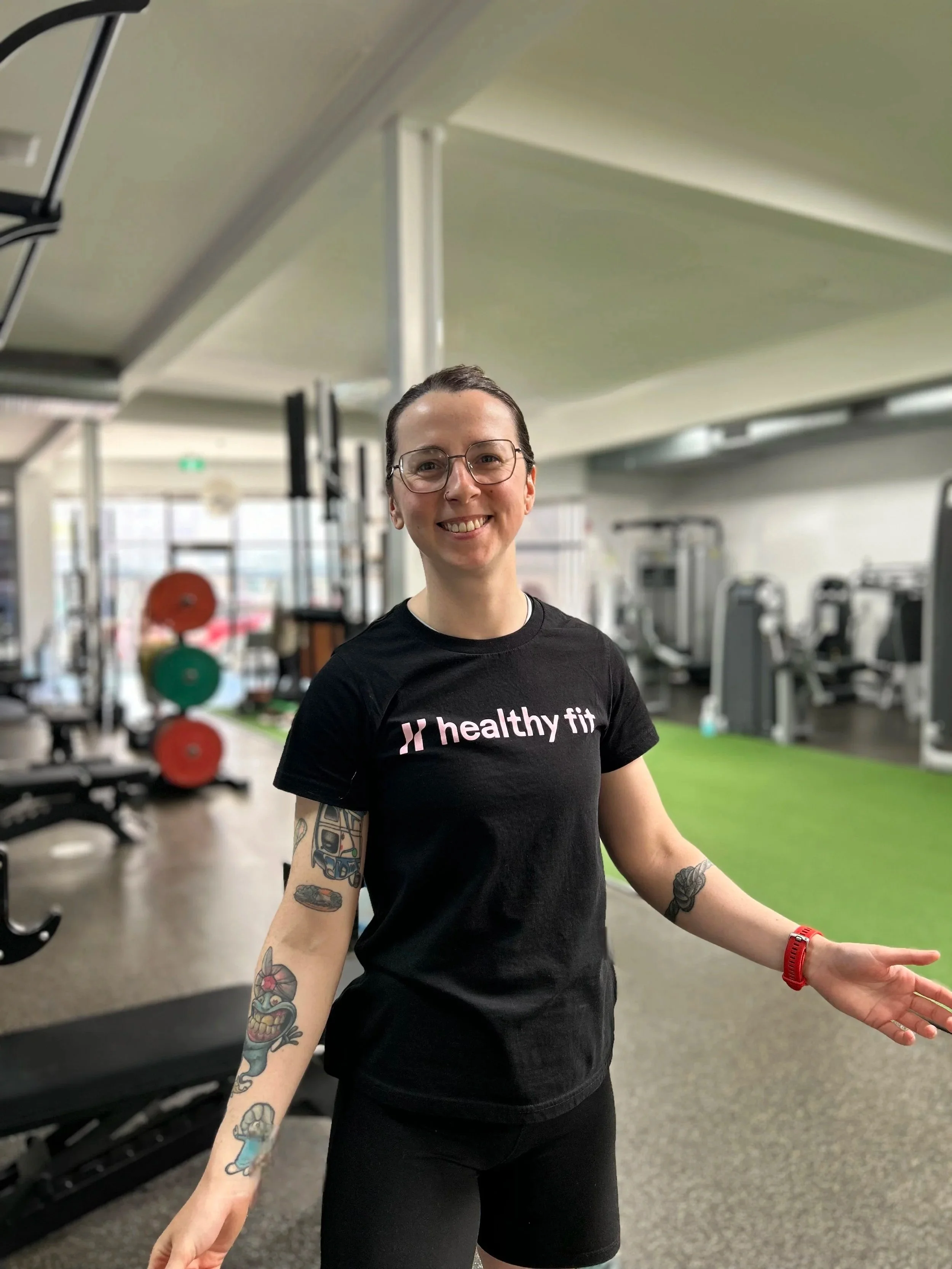 female personal trainer