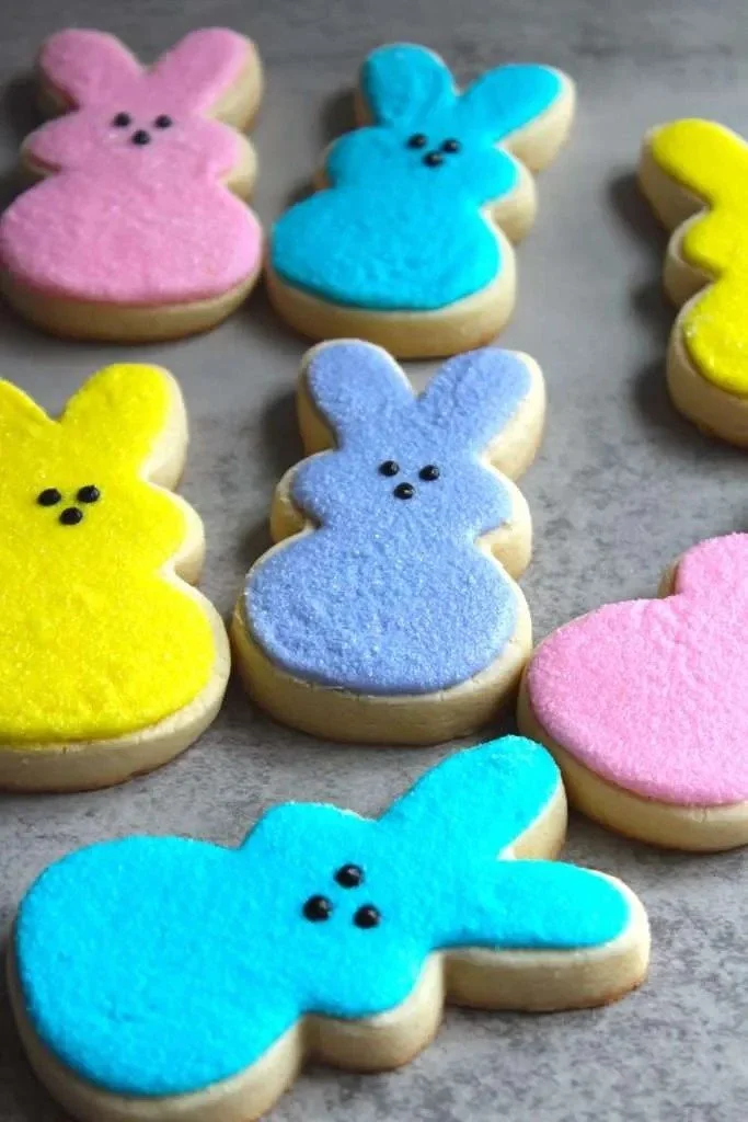 Easter Peep Sugar Cookies