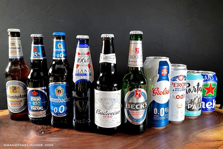 The 10 Best Non-Alcoholic Beers for 2023 — Grand One Lounge: The Home Bar  Resource