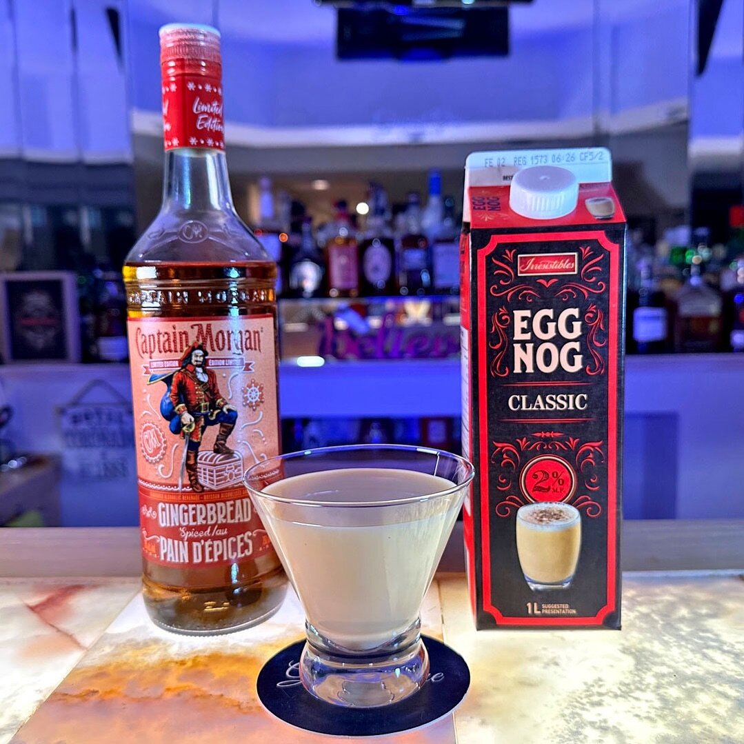 What are you drinking this holiday season? Elevate your holiday eggnog with Captain Morgan Gingerbread Spiced Rum. 

Full recipe at https://www.grandonelounge.com/blog/gingerbread-spiced-rum-and-eggnog-recipe

#eggnog #spicedrum #gingerbread #captain