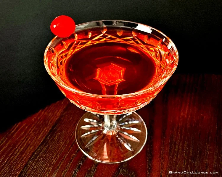 Mary Pickford rum cocktail. Photo Mike Belobradic.
