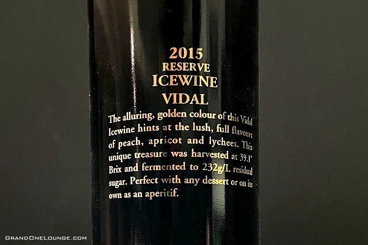 Pillitteri icewine bottle.