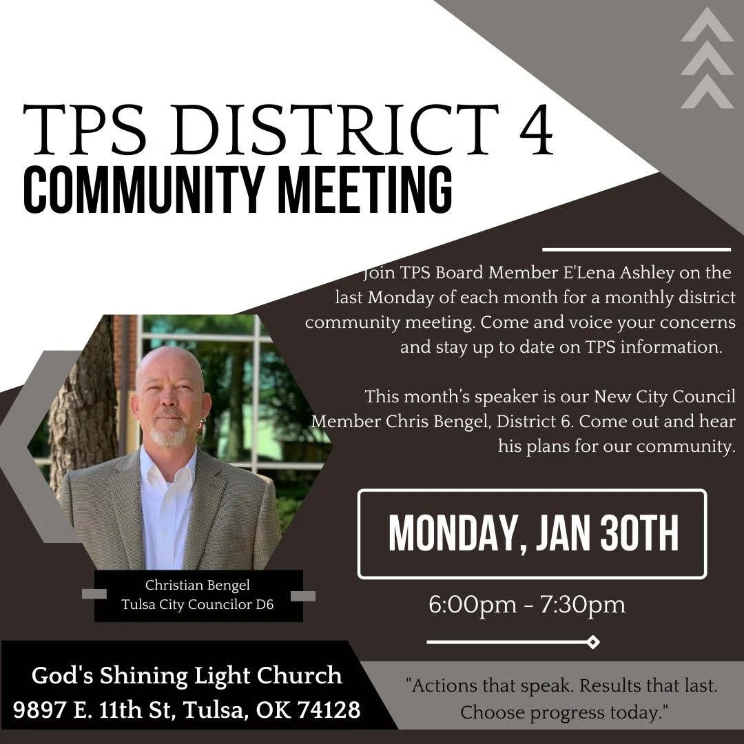 TPS District 4 January Community Meeting