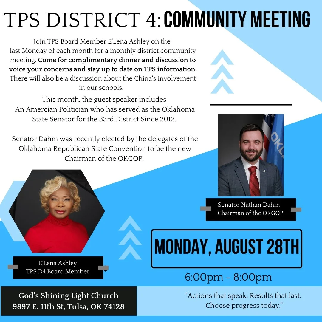 TPS D4 August Community Meeting