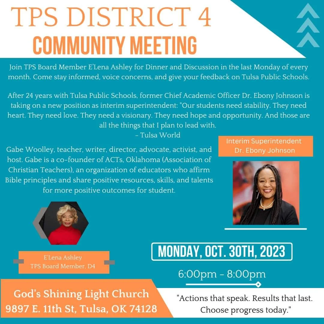 TPS D4 October Community Meeting