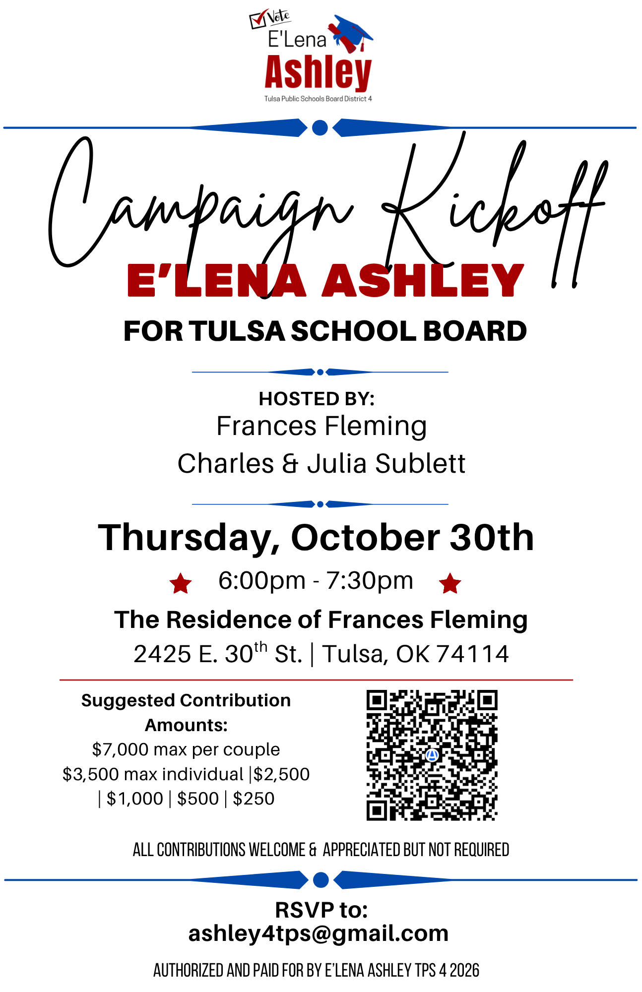 Campaign Kickoff
