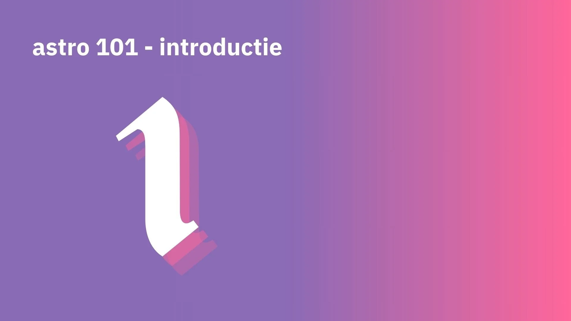 Les 1: Astrologie, meer dan je sterrenbeeld