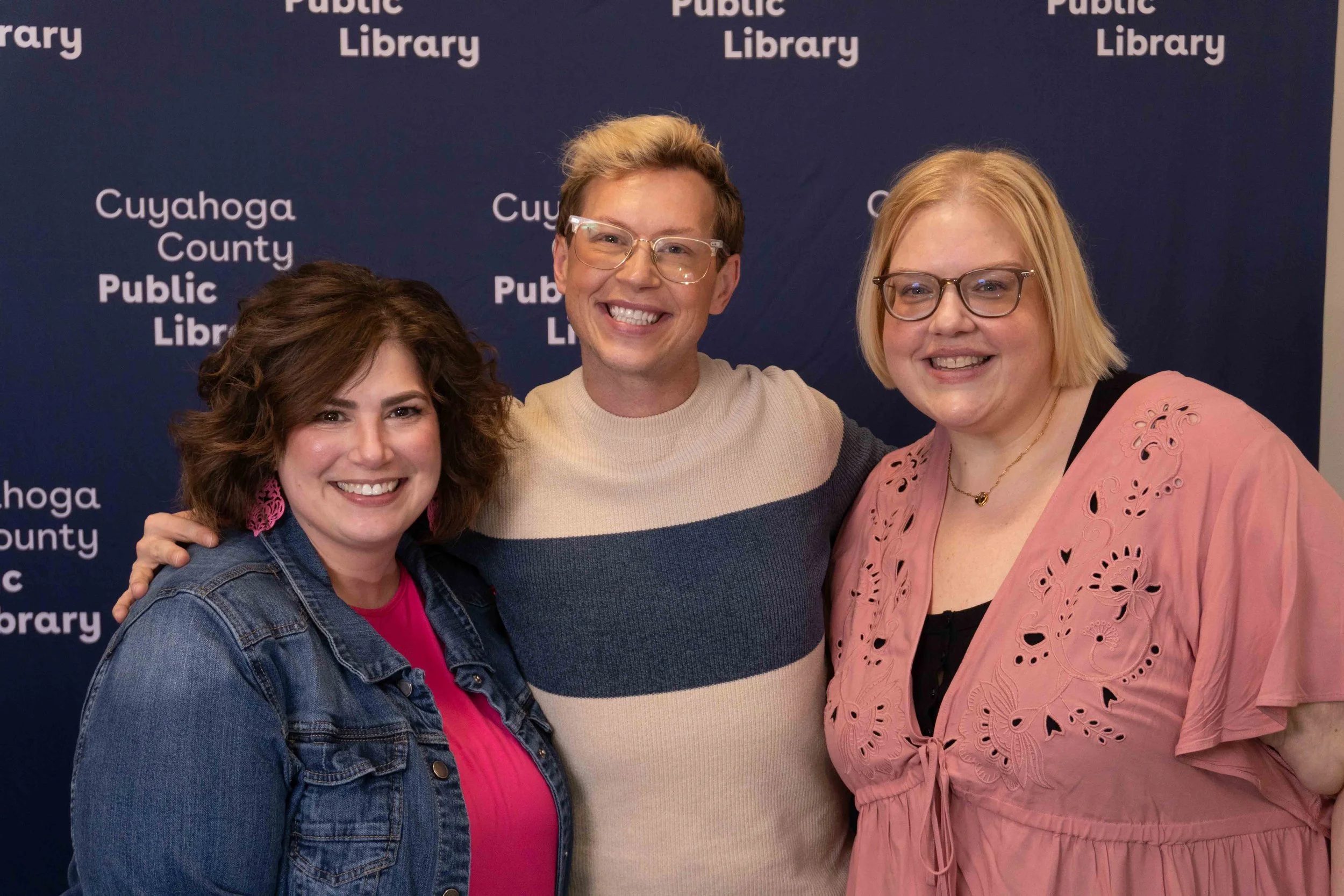 Annette Garsteck and friend, Jes, attending VIP Author event for Misha Brown book launch in Cleveland