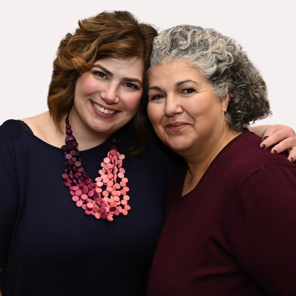 Co-hosts of Exposing the Hidden Reality podcast, Annette Garsteck and Sandra Wint
