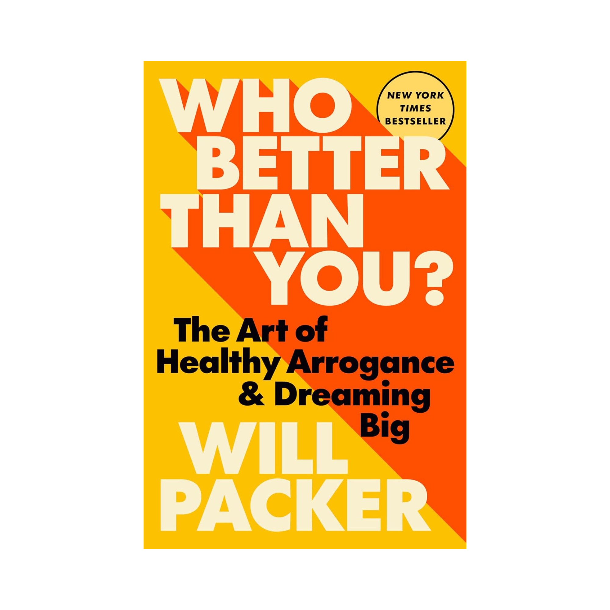 Who Better Than You? Book Cover by Will Packer