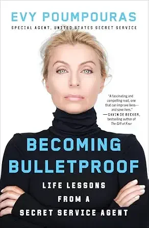 Becoming Bulletproof Book Cover by Evy Poumpouras