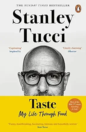 Taste Book Cover by Stanley Tucci