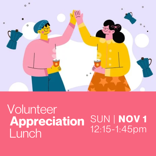 Volunteer Appreciation Lunch