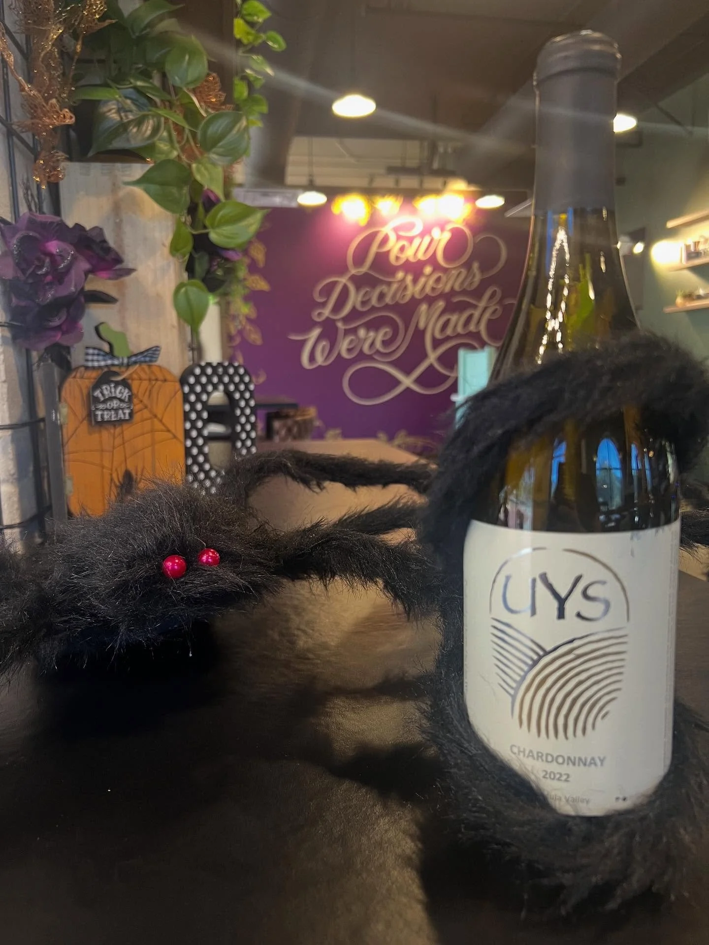 🕷️👻✨At Humble Somm we are saying goodbye to Halloween this weekend. 🕷️👻✨

🍷🎃 Ever wonder what candy goes with wine?  Do these mini M&amp;Ms go with anything? What about these sprinklers? What about the elusive sour patch kids ? Come in for some