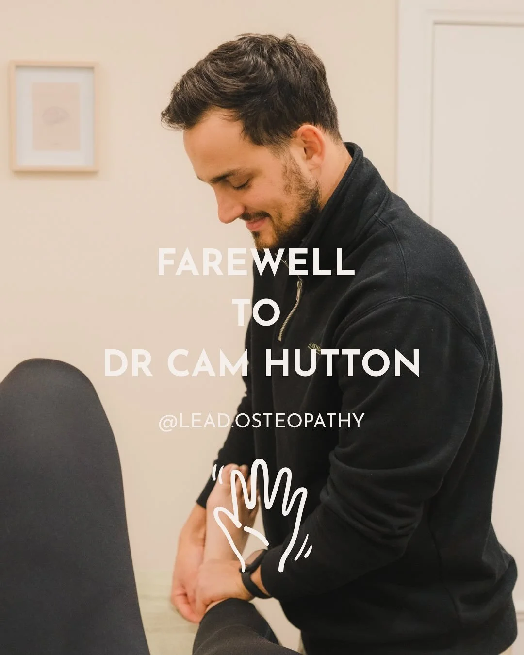 Apparently all good things do come to an end!

Sadly Cam is finishing up with Lead Osteopathy and heading home to Melbourne later this year. While we are excited to see him enter a new chapter in life and career, we are sad to see him go. He has been