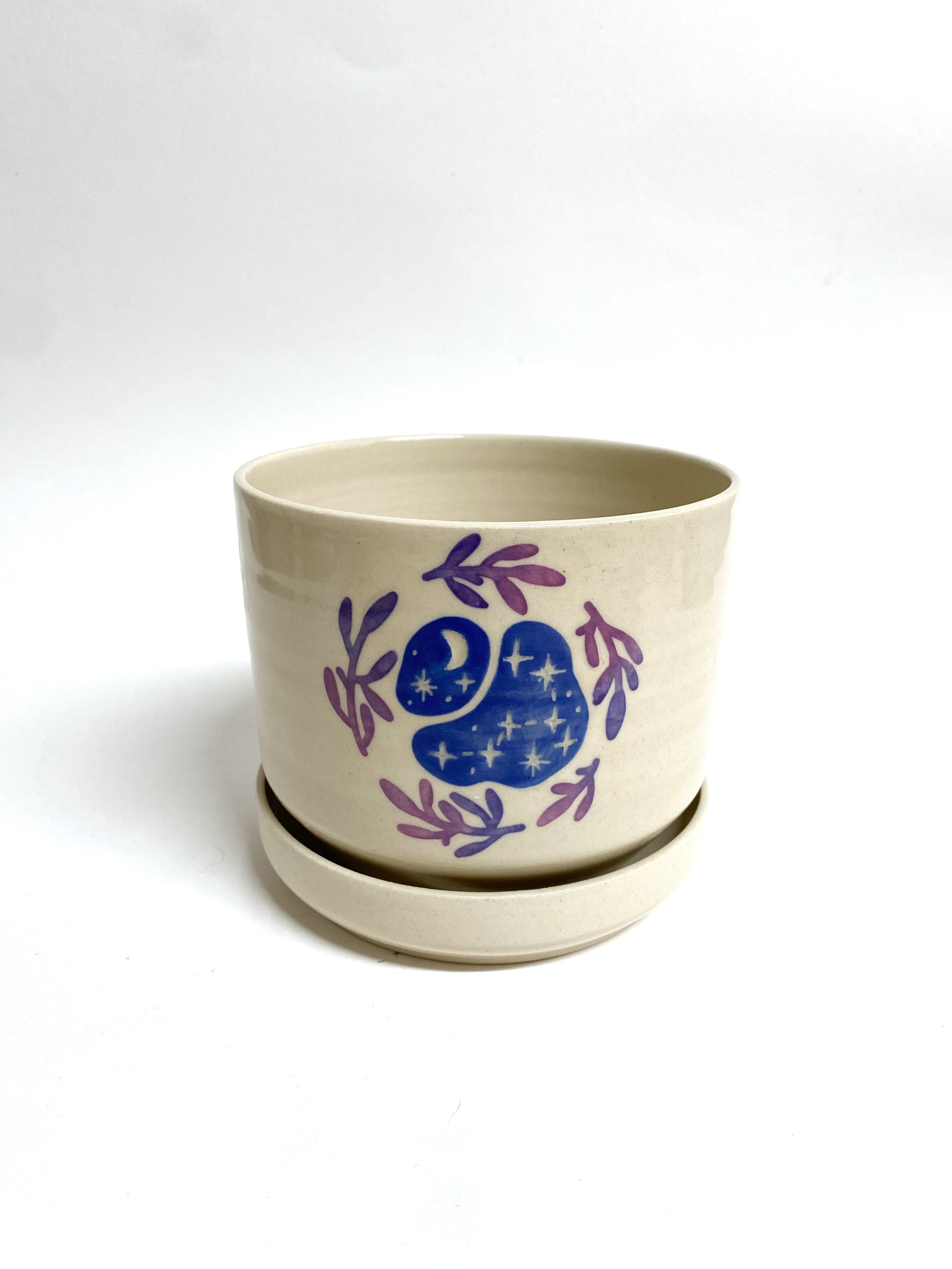 Medium Planter - Purple Reflection Pool