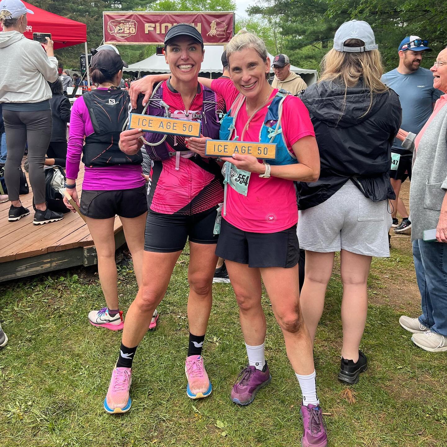 What&rsquo;s the best way to finish your first ultra? With one of your friends of course! Many time marathon finisher, @lcktries, stepped up to the ultra distance last weekend with long time partner in crime @ehmeloy at the Ice Age 50k. These two hav
