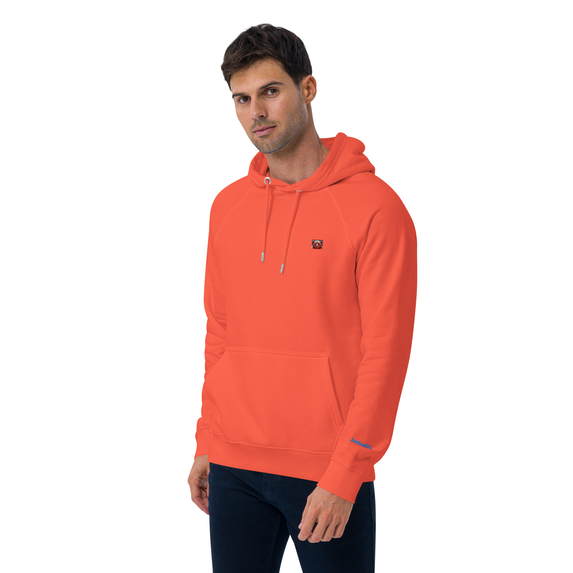 unisex-eco-raglan-hoodie-burnt-orange-left-front-6494ac05a17dd.png