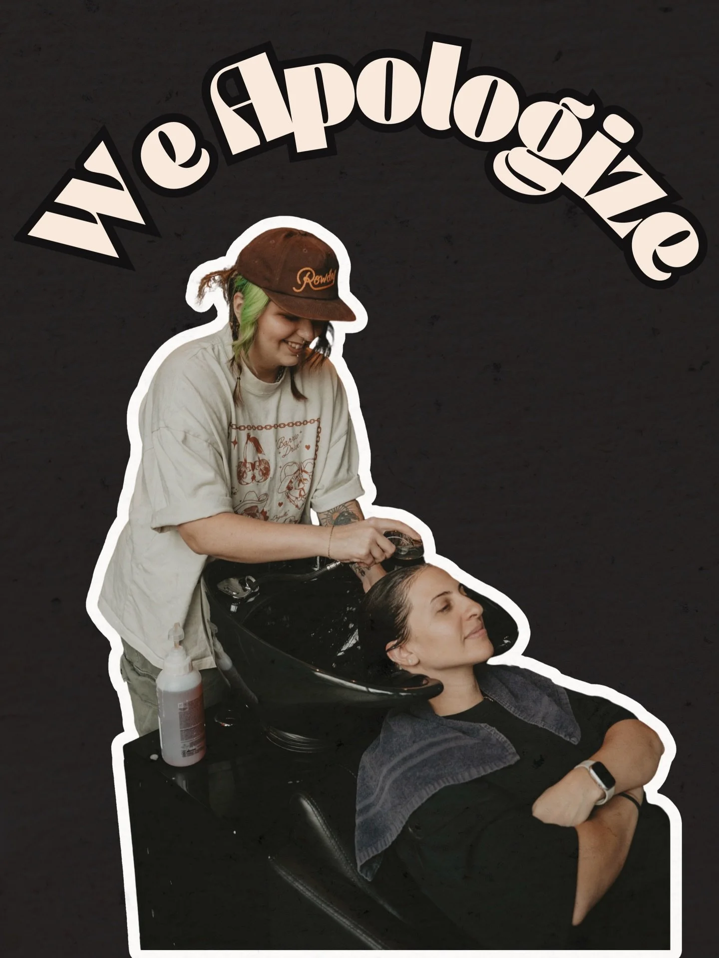 Our sincerest apologies.
Moving forward, we will try to do better. 
Please forgive us 💕

#behindthechair #atlantasalon #salonlife