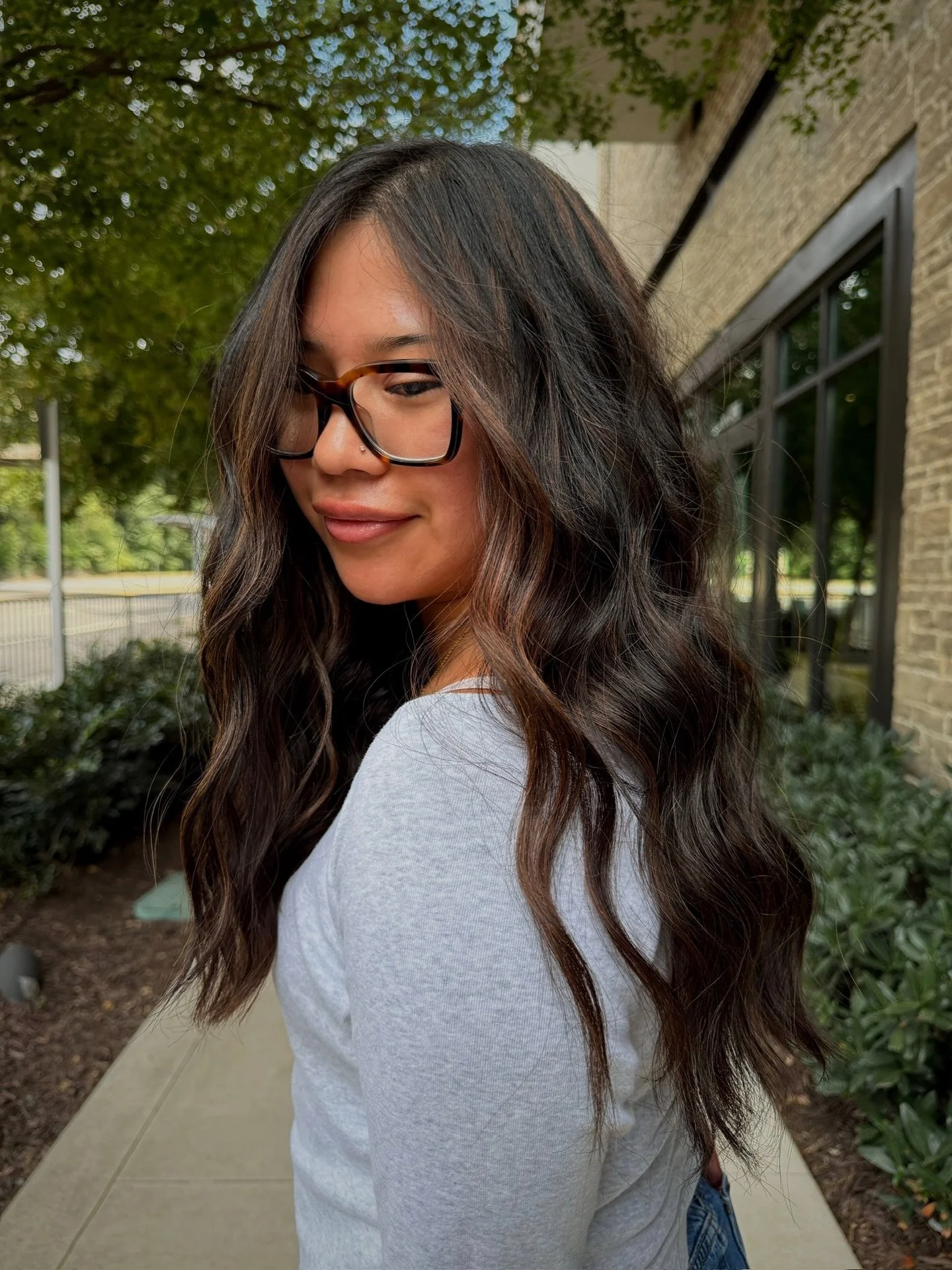 @hellraiserhair absolutely ATE with this lived in soft brunette balayage 

#atlantasalon #atlantabalayage #bestsalondecatur