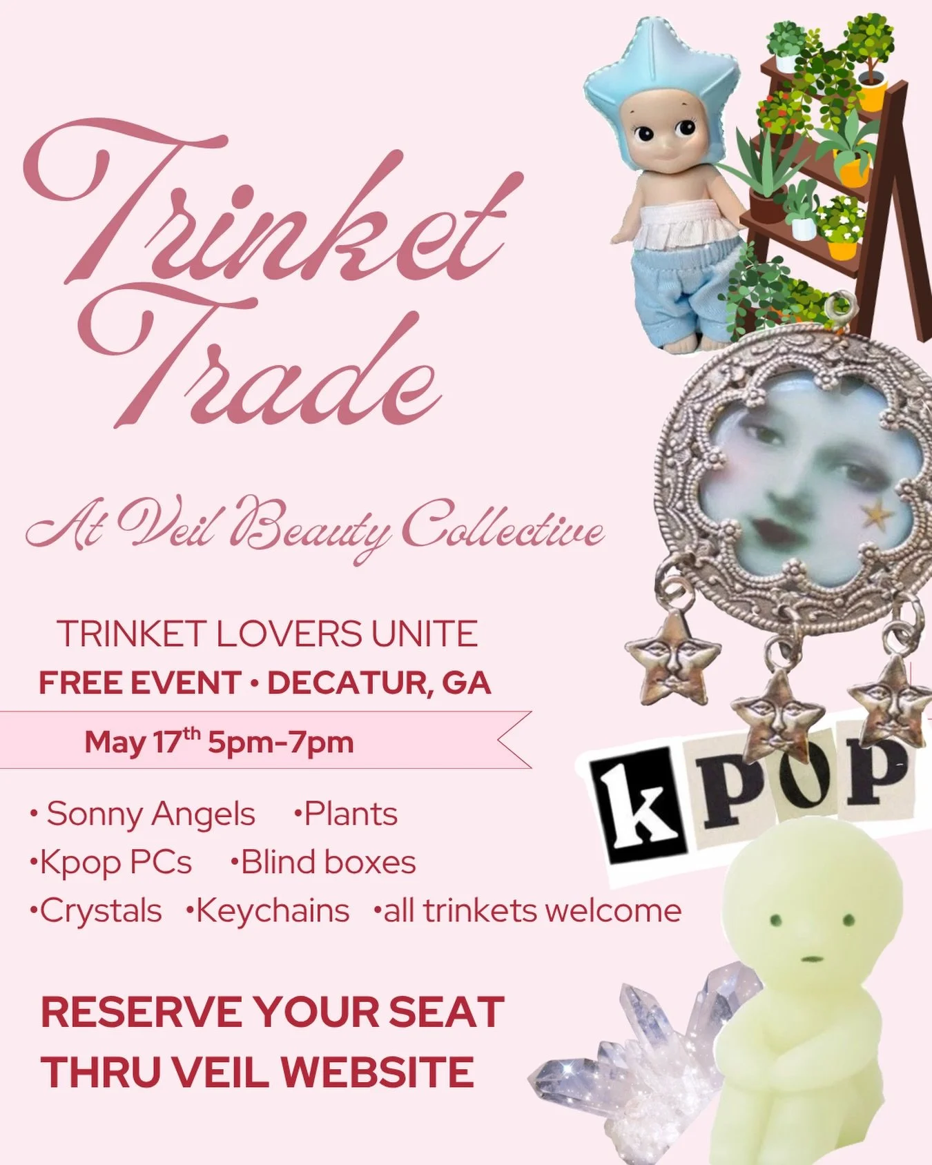 Join us this Sunday for our VBC Social Club Trinket Trade! 

Tickets are on our website under SOCIAL CLUB

#atlanta #atlantasocialclub #atlantaevent