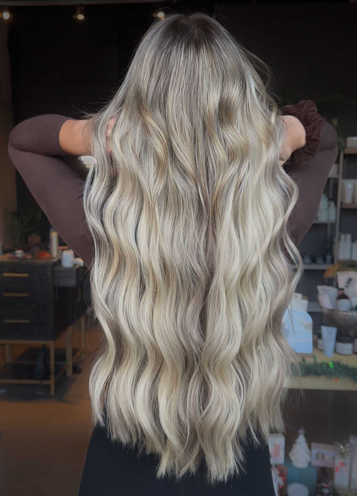 Blonde Hair Extensions After Inspiration