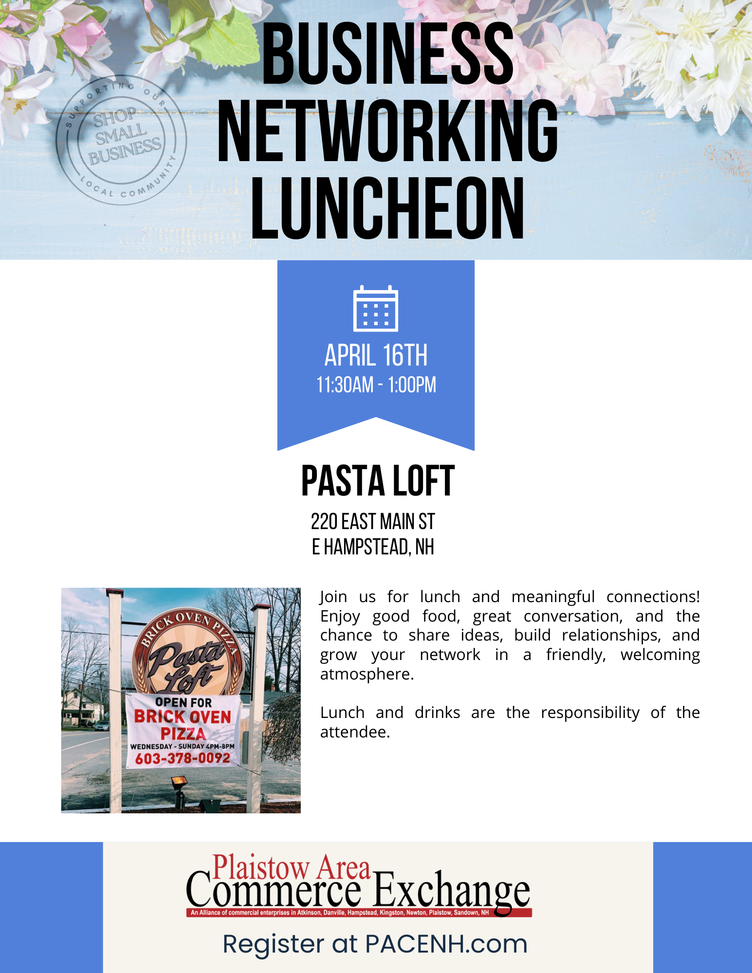 April Networking Lunch