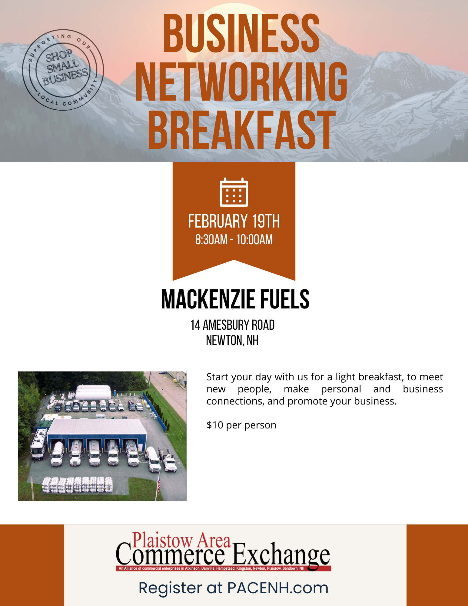 February Breakfast Networking
