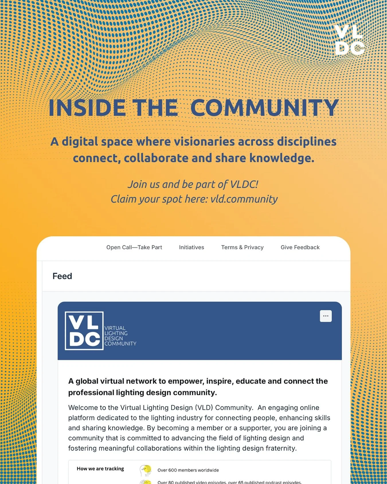 ✨ Inside the VLD Community ✨
A growing space for visionary designers, thinkers, and change-makers across disciplines to connect, collaborate, and spark real transformation. 🌍💡

This isn&rsquo;t just another platform, it&rsquo;s where ideas meet act