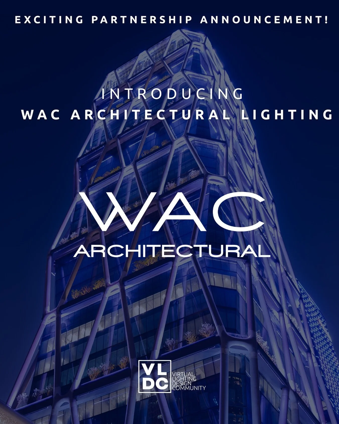 🌟 We&rsquo;re excited to welcome WAC Architectural Lighting as a new supporter of the Virtual Lighting Design Community! @wac_architectural

Known for combining elegance with engineering, WAC Architectural Lighting is redefining what it means to des