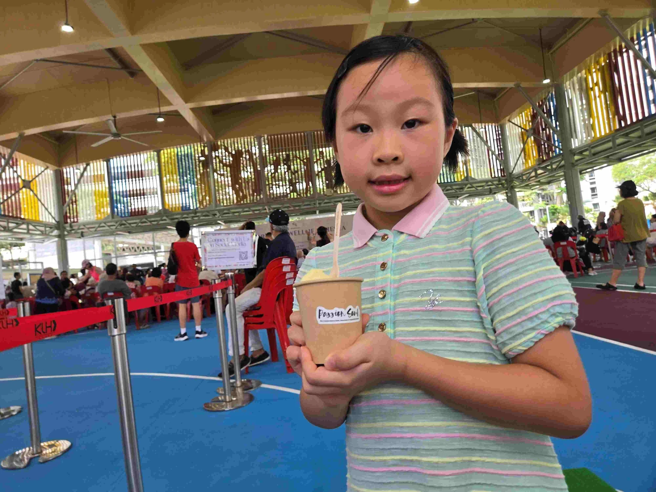 Passion Soul_Ice-cream_Traditional Ice-cream Cart_Kraft Cup_Sustainable_ESG_Toa Payoh_Plaza@128_Mother's Day_Wellness Fiesta