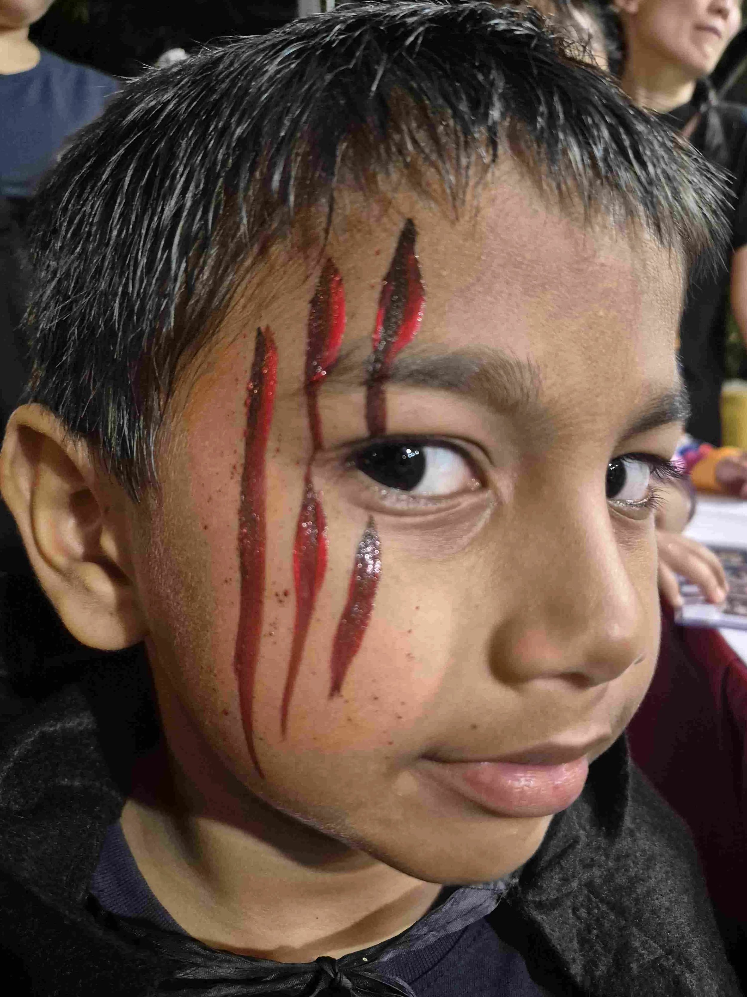 Passion Soul_Face Painting_Halloween_Scars_Merra Terrace Playground