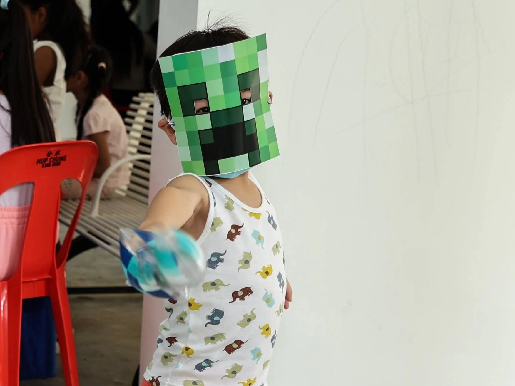 Passion Soul_Arts and Craft_Mountbatten KidsFest 2025_Minecraft_Minecraft_Creeper_Sword_Design Your Own Sword