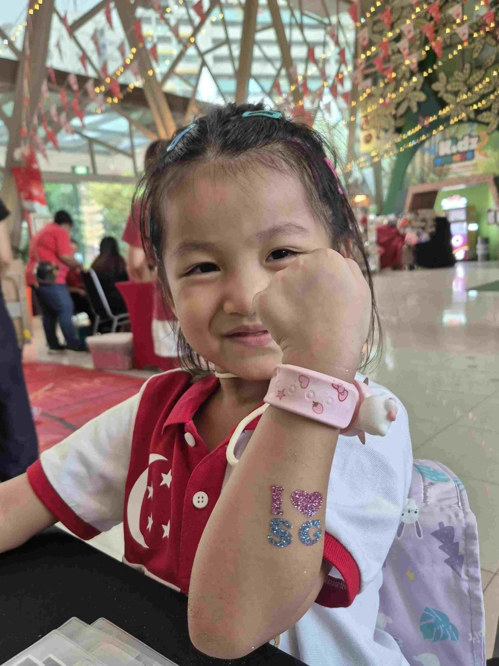 Passion Soul_National Day_SG60_Glitter Tattoo_SAFRA_SAFRA Jurong_I Love SG
