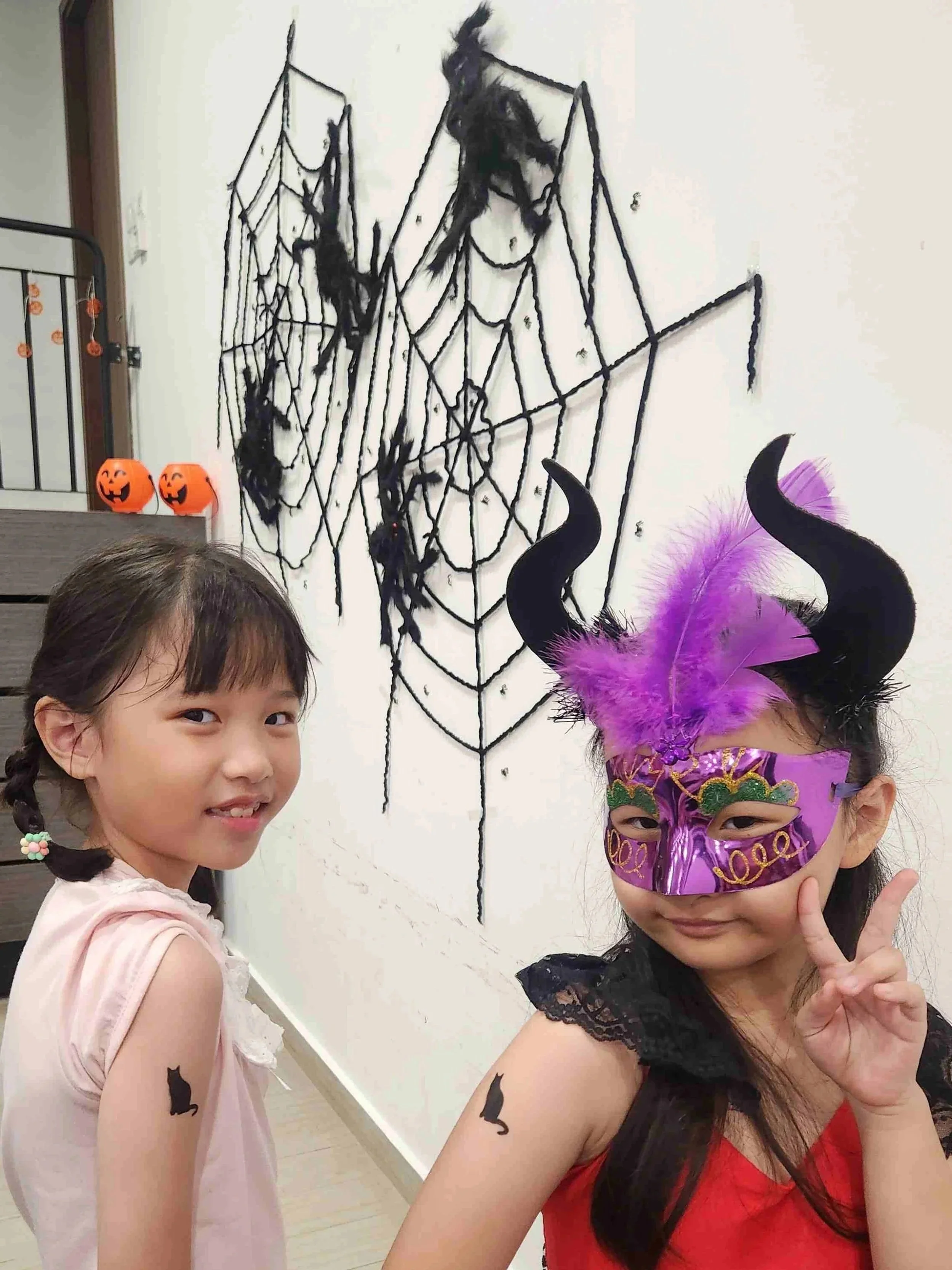 Passion Soul_Air-brush Tattoo_Halloween_Cat