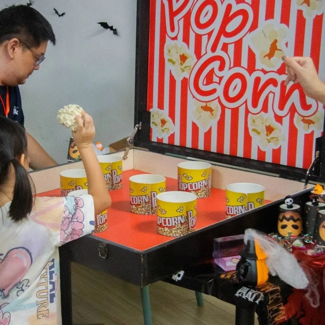 Passion Soul_Halloween_Carnival Games_Popcorn Toss
