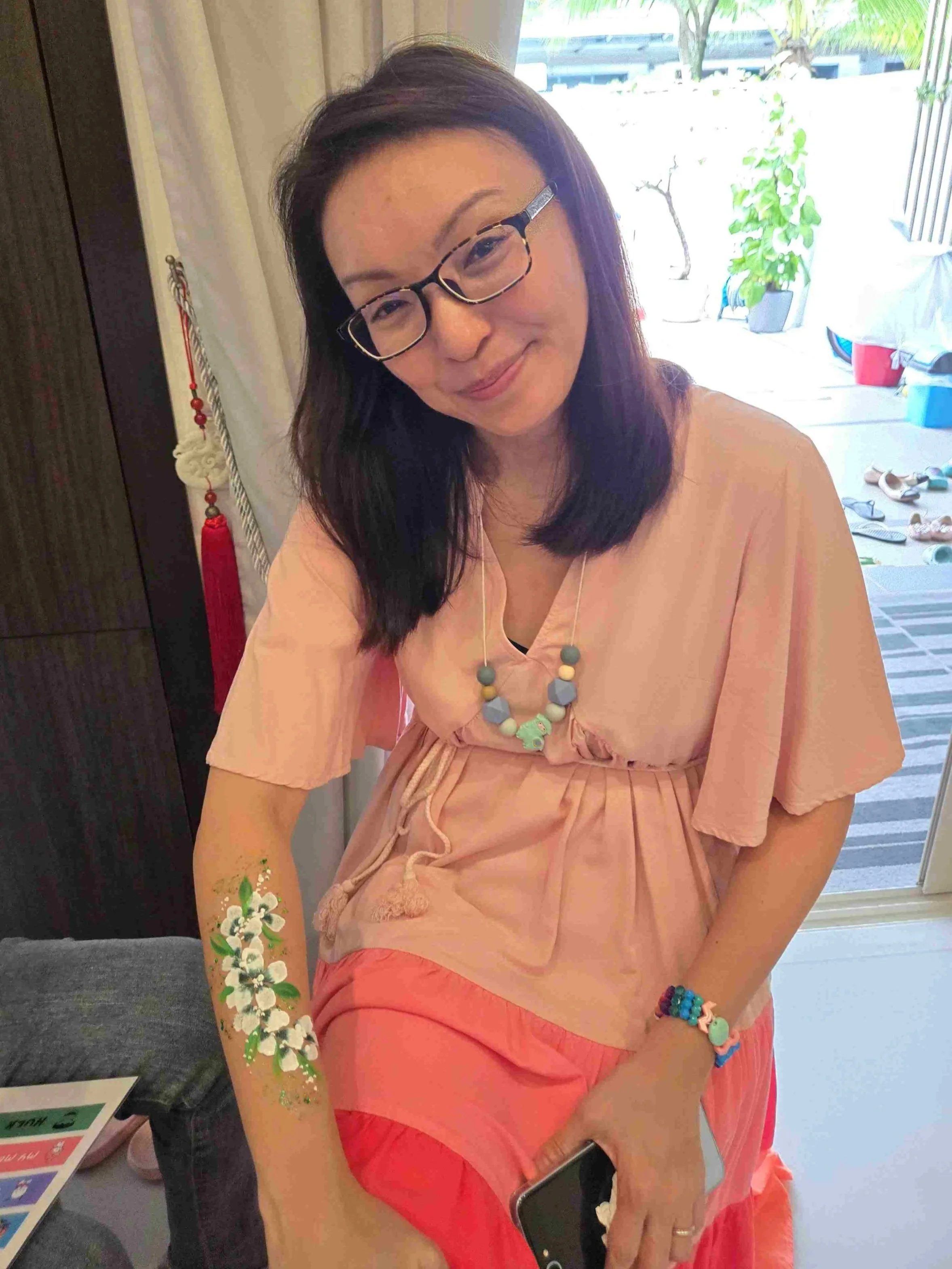 Passion Soul_Face Painting_Adults_Birthday Party_Flower
