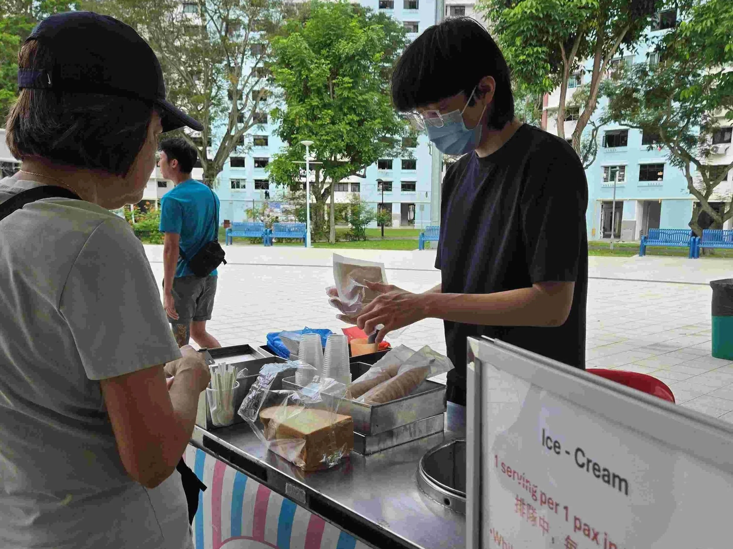 Passion Soul_Live Food Station_Ice-cream_Traditional Ice-cream Cart_Bedok Heartland Festival