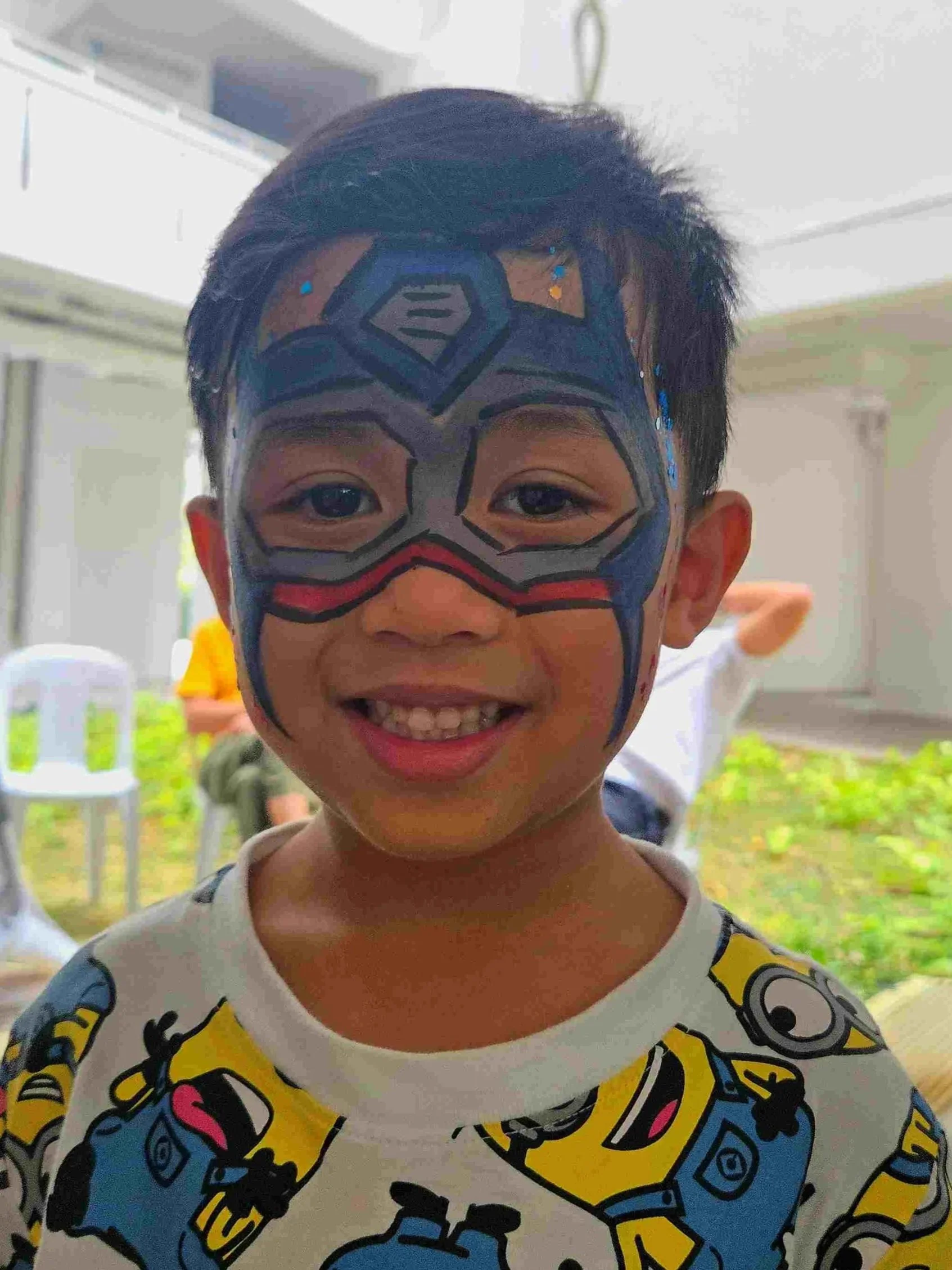 Passion Soul_Face Painting_Birthday Party_Transformers_Optimus Prime