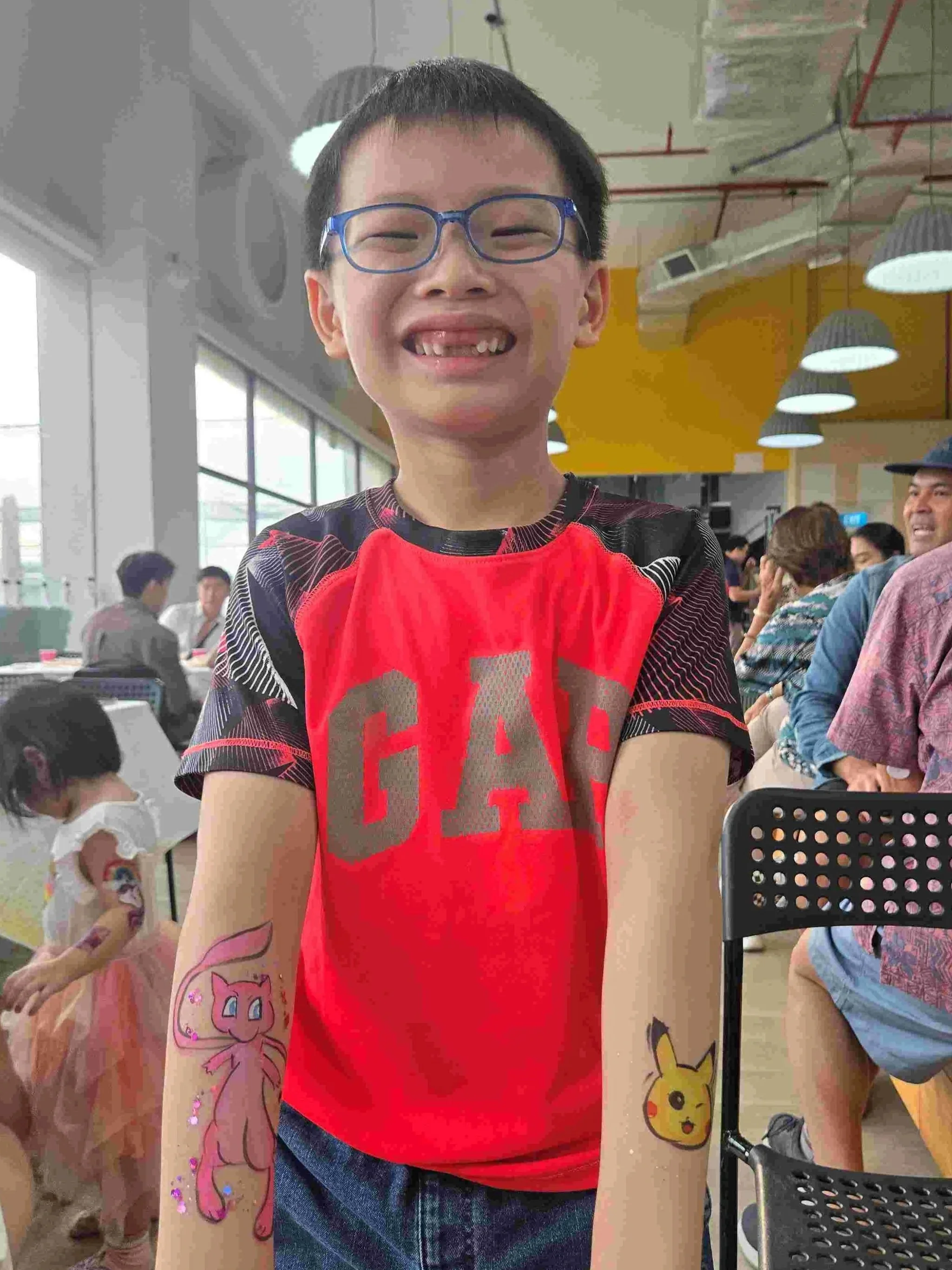 Passion Soul_Face Painting_Birthday Party_Agora Colearning_Pokemon_Pikachu_Mew