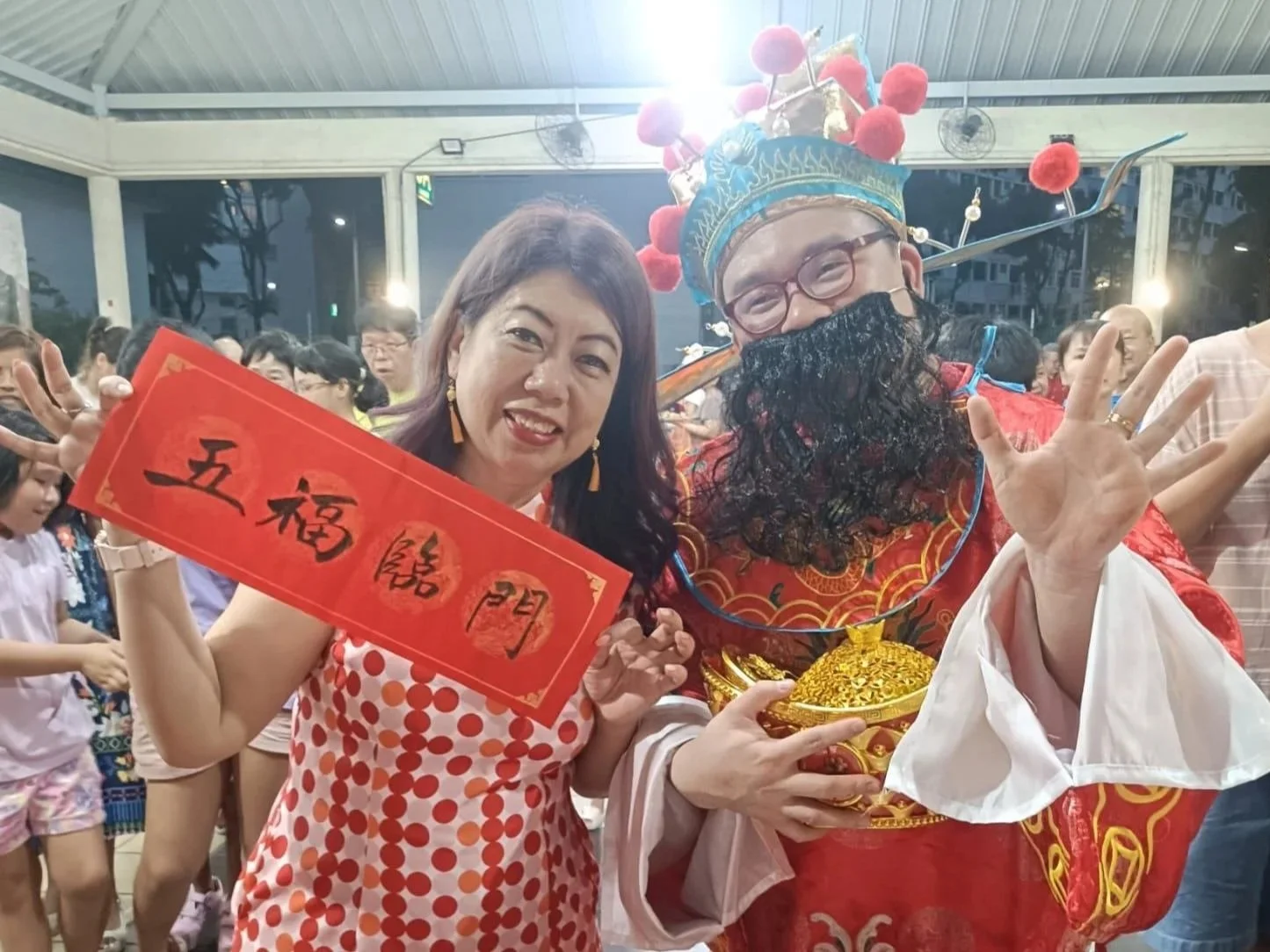 Passion Soul_God of Fortune_Fortune God, Traditional Chinese Calligraphy_Chun Lian_Lunar New Year_Chinese New Year_CNY