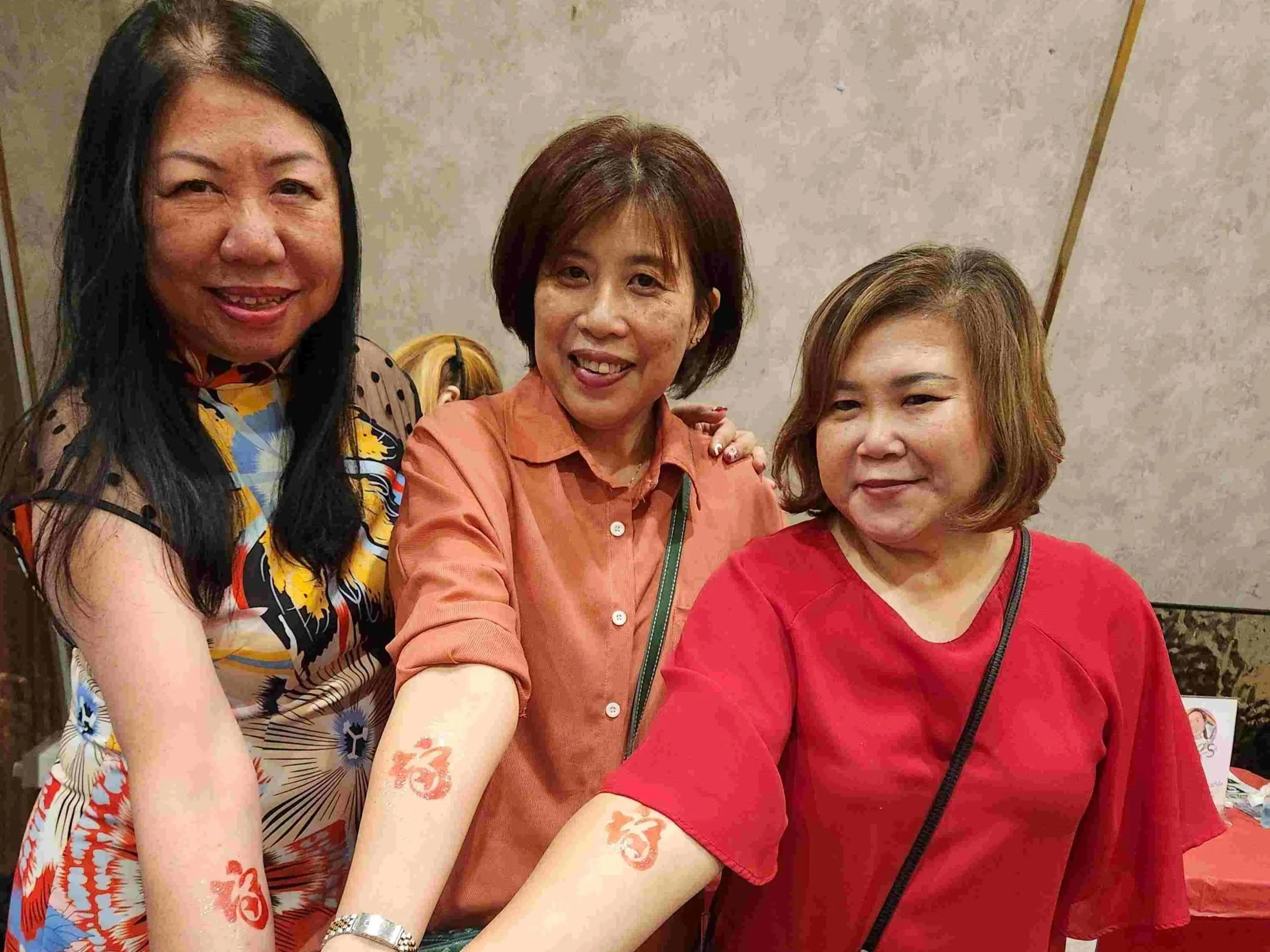 Passion Soul_CNY Air-brush Tattoo_Tampines North CC