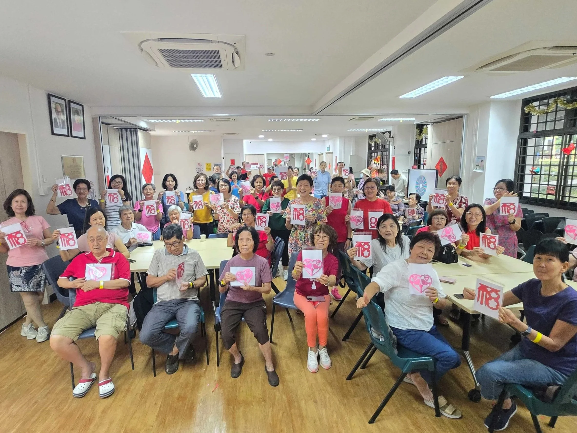 Passion Soul_Chinese New Year_CNY_Valentines Day_Chinese Paper Cutting_Love Birds_Toa Payoh Heights RN