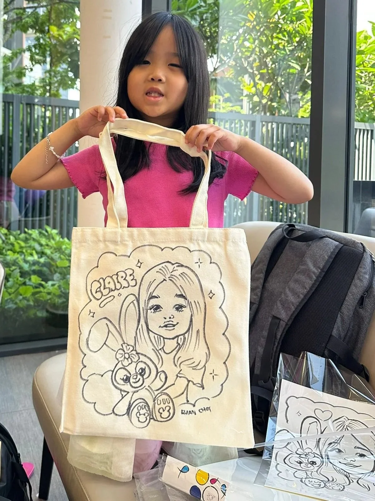 Passion Soul_Caricature_Canvas Bag_Caricature_Birthday Party