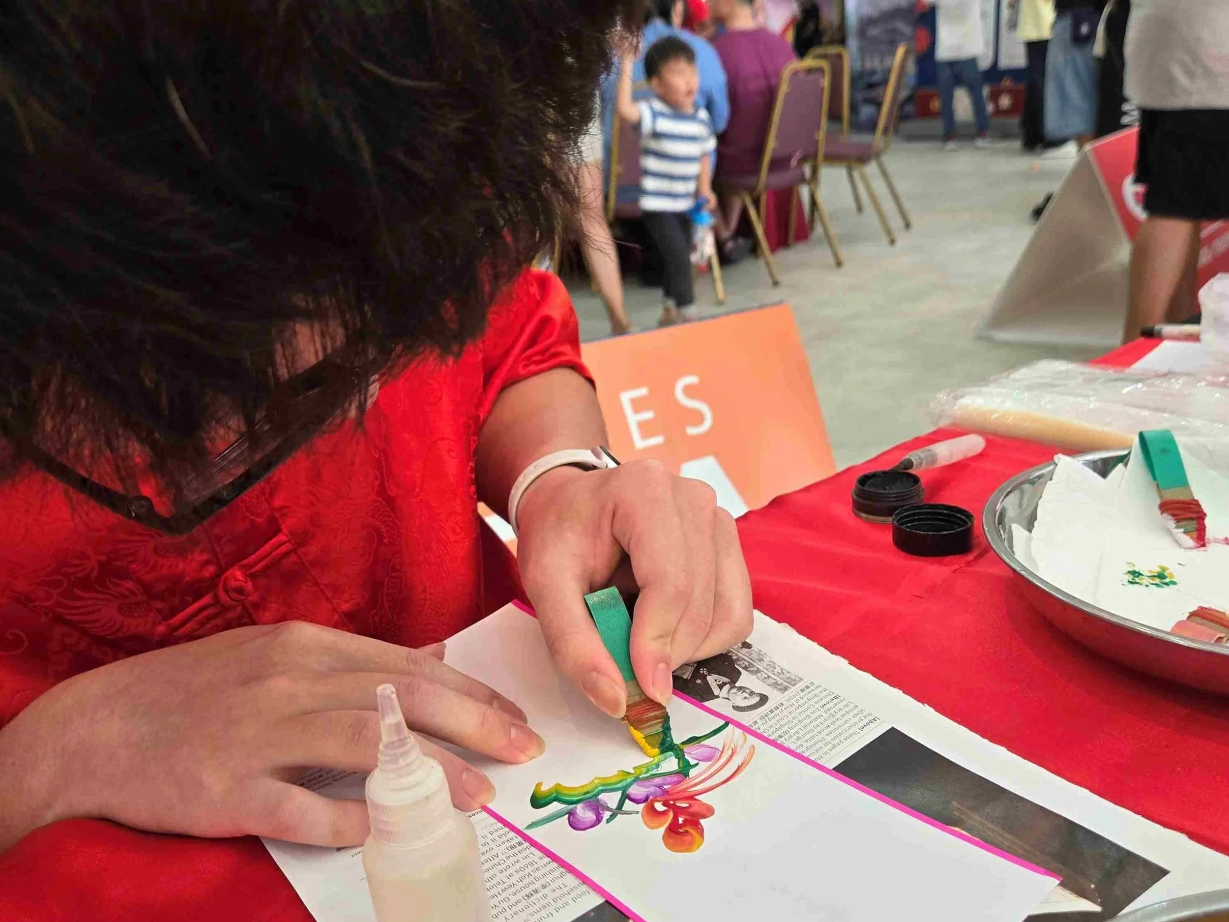 Passion Soul_Chinese New Year_CNY_Calligraphy_Rainbow Calligraphy_SAFRA_SAFRA Tampines